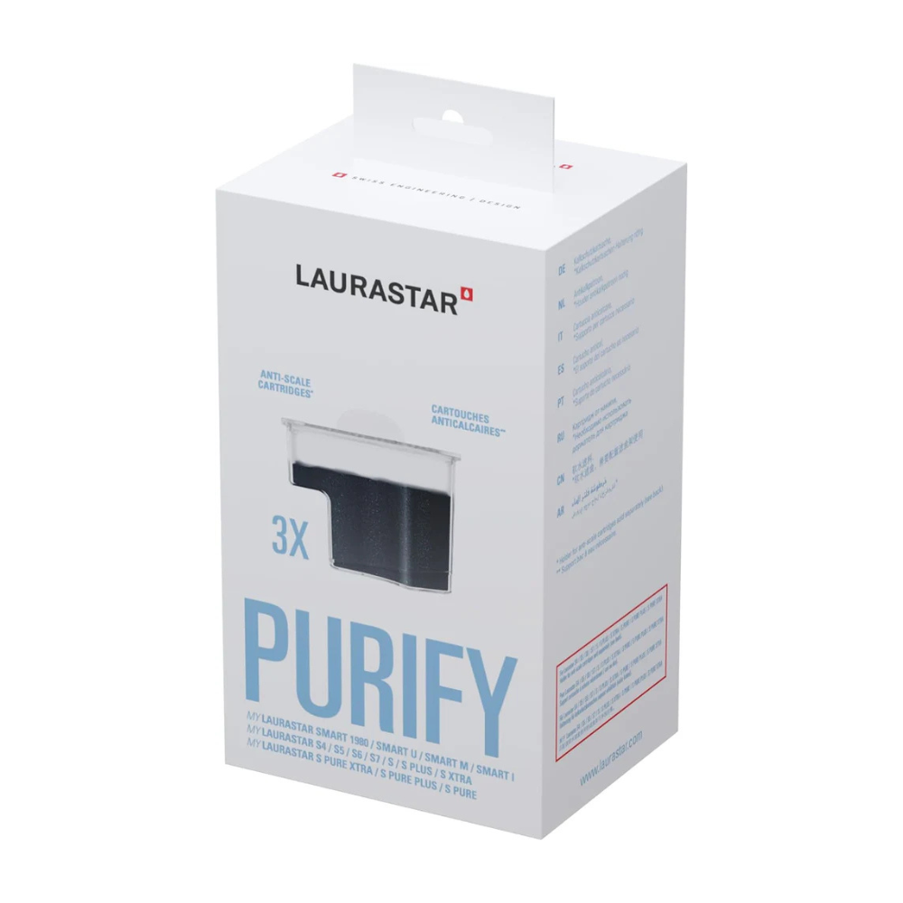 Cartuchos Filtro Antical Smart Laurastar – Paquete de 3 Unidades